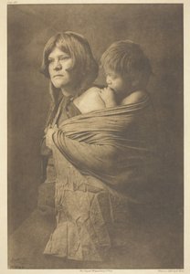 Bir Hopi Anne, 1921. by Edward Sheriff Curtis