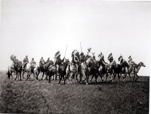 Brule Savaş Partisi by Edward Sheriff Curtis