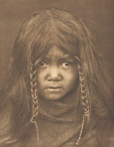 Quilcene Çocuk, 1912. by Edward Sheriff Curtis