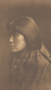 Suquamish Kızı, 1912. by Edward Sheriff Curtis