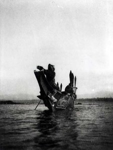Tenaktak Düğün Misafirleri, 'Kuzey Amerika Yerlisi'nden by Edward Sheriff Curtis