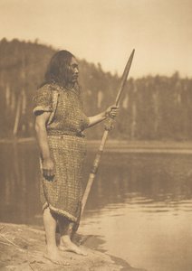 Balina Avcısı - Clayoquot, 1915. by Edward Sheriff Curtis