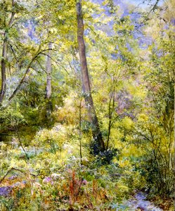 Benekli Güneş Işığı, Sheepscombe Woods by Edward Steel Harper
