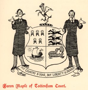 Tottenham Mahkemesi Baron Akçaağaç (gravür) by Edward Tennyson Reed