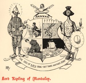 Mandalay Lordu Kipling (gravür)