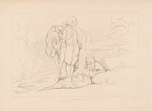 Yakın Gelmişti... by Edward Webb, after George Elgar Hicks