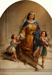 Kral Herod'un Karısı Mariamne ve Çocukları İnfaza Giderken by Edward William John Hopley