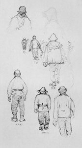 Kutup Yolunda, c1911, 1913 by Charles Edward Wilson