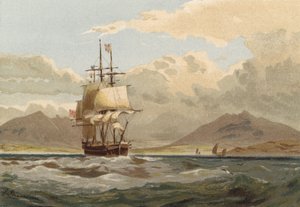 Homeward Bound, Off the Isle of Arran  by Edward after Duncan