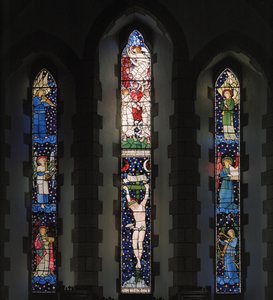 Doğu Penceresi, 1881 (vitray) by Edward and Morris Burne Jones