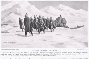 Severus Alpleri geçerken by Edwin A. Morrow