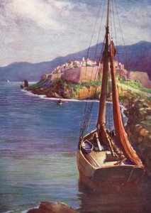 Korsika: Calvi (lito rengi) by Edwin Arthur Norbury
