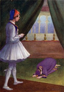 Görüntü bir adamın tenini almaya ve konuşmaya başladı. by Edwin Arthur Norbury