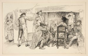Bir Bira Evi Odası - by Edwin Austin Abbey