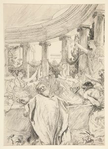 Apemantus: by Edwin Austin Abbey