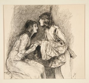 Bassanio: by Edwin Austin Abbey