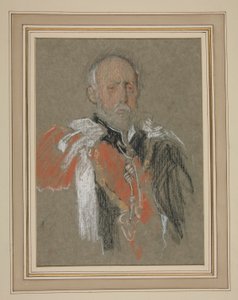 Edward VII Portresinin Taç Giymesi: Schleswig-Holstein Prensi Christian by Edwin Austin Abbey