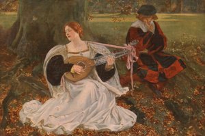 Fair is my Love, c1900, c1930. by Edwin Austin Abbey