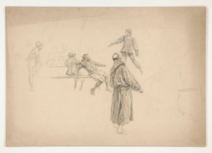 Şekil çizimi by Edwin Austin Abbey