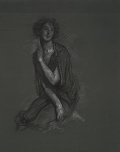 Şekil çalışması by Edwin Austin Abbey
