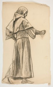 Kral Arthur için şekil çalışması by Edwin Austin Abbey