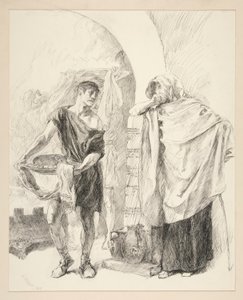 İlk Hizmetçi: by Edwin Austin Abbey