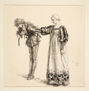 Gratiano: by Edwin Austin Abbey