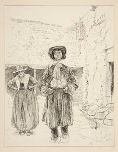 İllüstrasyon by Edwin Austin Abbey
