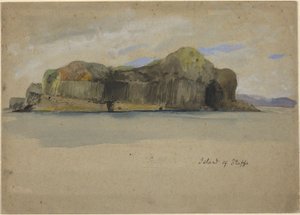 Staffa Adası by Edwin Austin Abbey