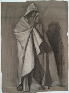 Arimathealı Joseph, Figür çalışması by Edwin Austin Abbey