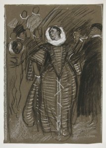 Katharina, I. Perde, I. Sahne, Hırçın Ehlileştirilmesi by Edwin Austin Abbey