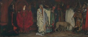 Kral Lear, Perde I, Sahne I, 1898.