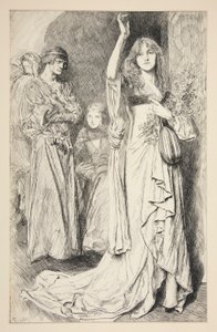 Ofelia: by Edwin Austin Abbey