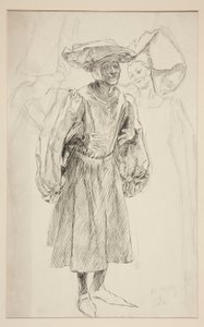 Rosalin ve Maria: by Edwin Austin Abbey