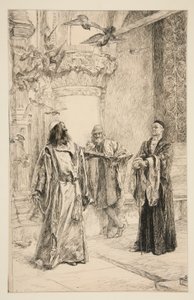 Utangaç: by Edwin Austin Abbey