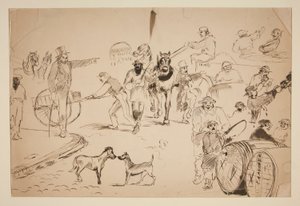 sokak sahnesi by Edwin Austin Abbey