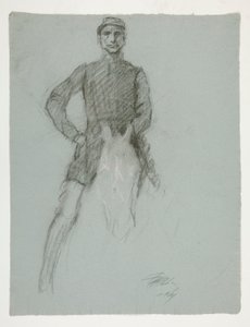 için çalışma by Edwin Austin Abbey