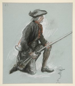 Bir rakam için çalışma by Edwin Austin Abbey