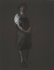 Bir İşçi figürü için çalışma, by Edwin Austin Abbey