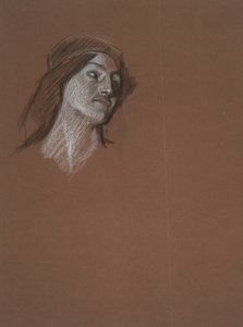 kadın çalışması by Edwin Austin Abbey