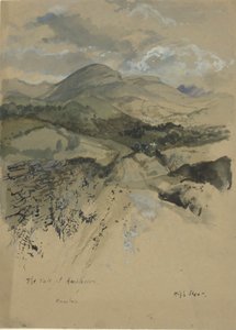 Ambleside Vadisi, Wansfell by Edwin Austin Abbey