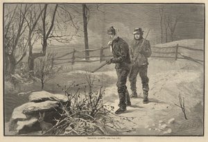 Tavşanları İzlemek by Edwin Austin Abbey