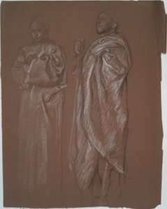 tanımlanamayan çalışma by Edwin Austin Abbey