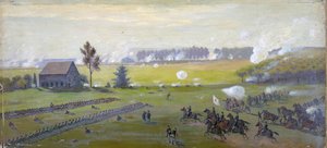 Amerikan İç Savaşı 1861-1865: Lee'nin Kuzey'i işgalini sona erdiren Gettysburg Savaşı 1-3 Temmuz 1863. Savaşta en ağır ABD kayıpları. Yağ
