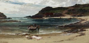 Tepenin Altındaki Cennet (Anglesey) by Edwin Ellis