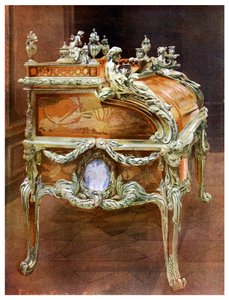 Louis XV Masası, Louvre, Paris, 1911-1912.