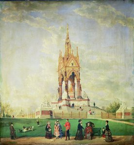 Albert Anıtı, Londra, 1887