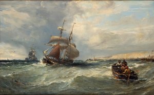 Yarmouth açıklarında Brigantine