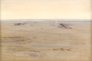 Çölde kamp, 1914 by Edwin John Alexander