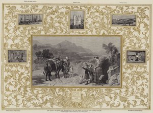 Majesteleri Kraliçe, Kraliyet Prensesi ve Galler Prensi Loch Laggan, İskoçya